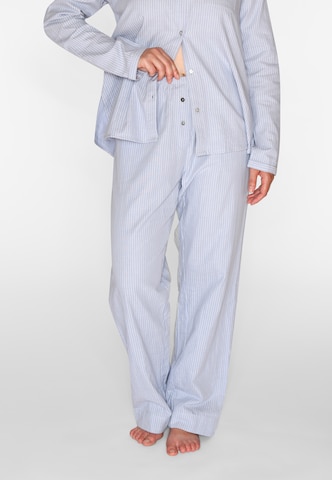 Pantalon de pyjama 'Mila' CC DK en bleu : devant