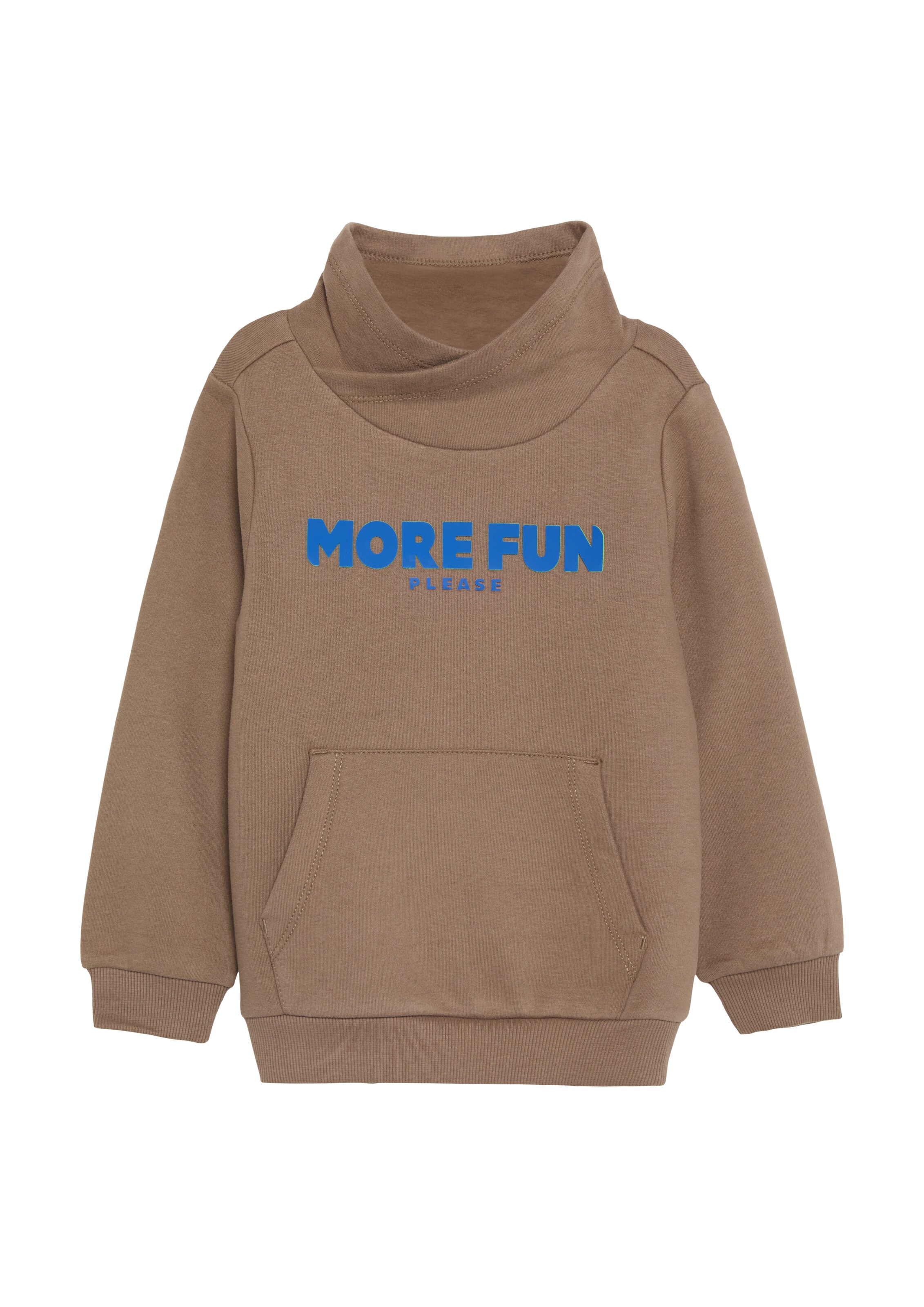 s.Oliver Sweatshirt in Brown: front