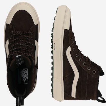 Sneaker alta 'SK8-Hi' di VANS in marrone