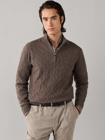 Hackett London Trui in Beige: voorkant