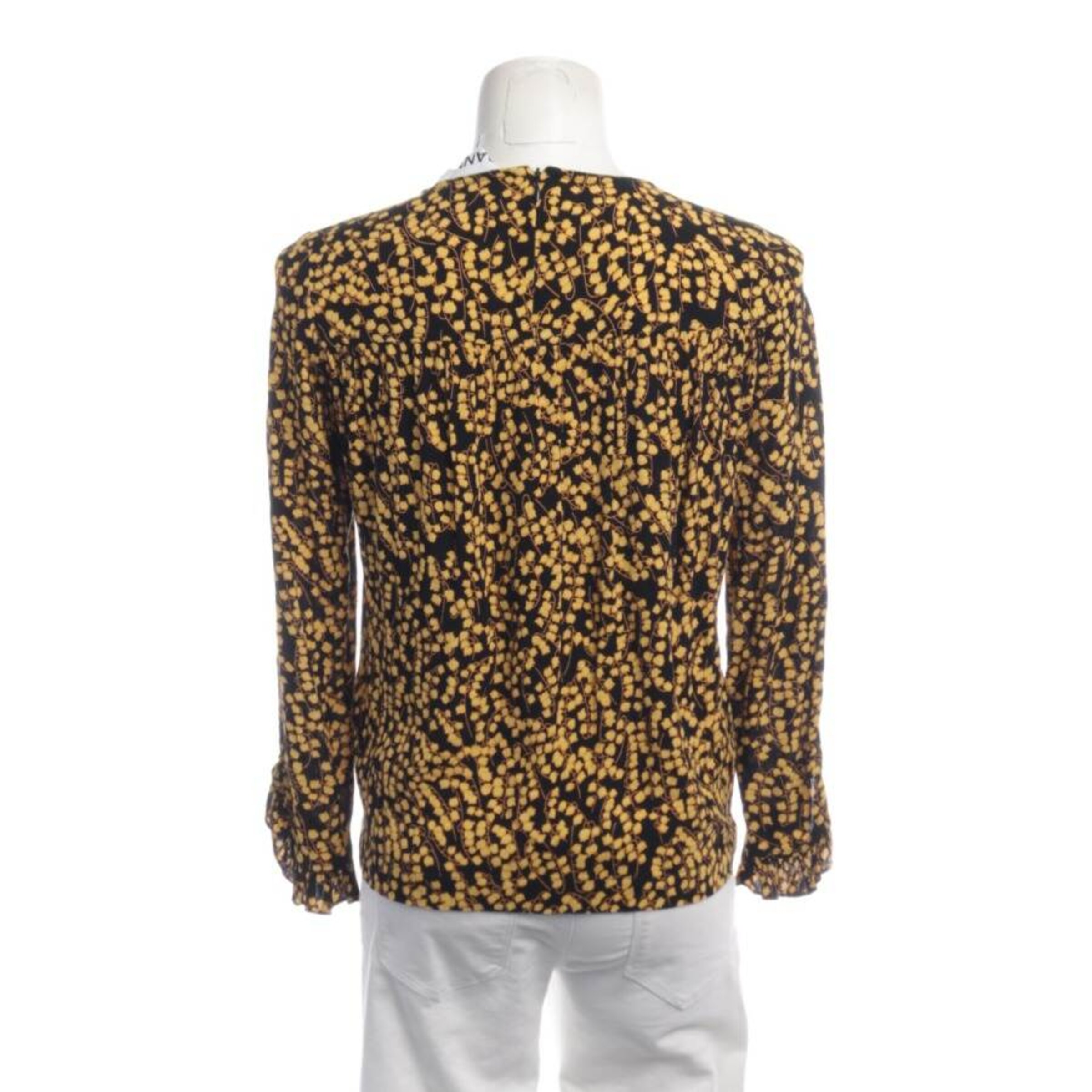 GANNI Blouse & Tunic in XS in Yellow