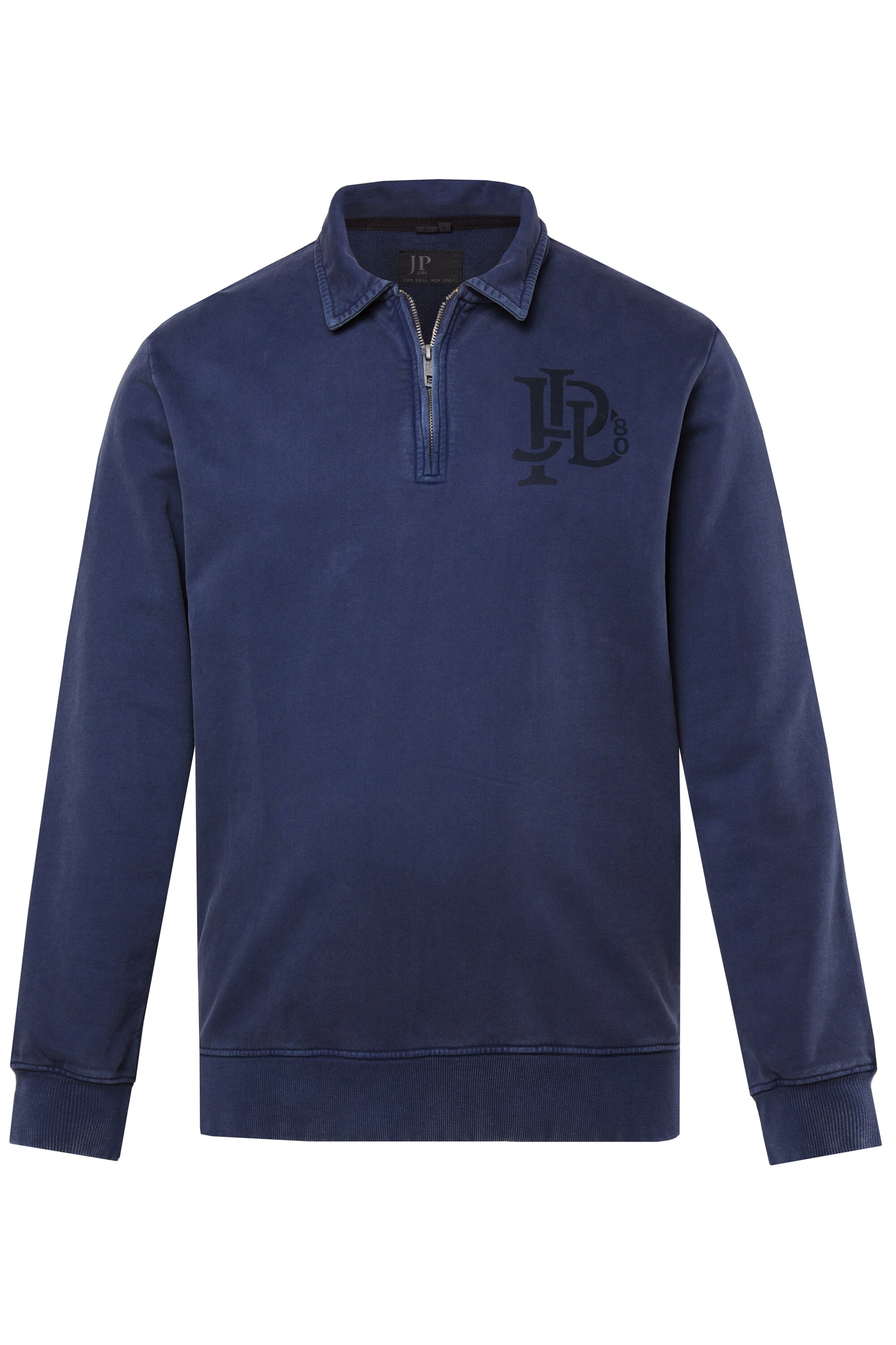 JP1880 Sweatshirt in Blau: Vorderseite