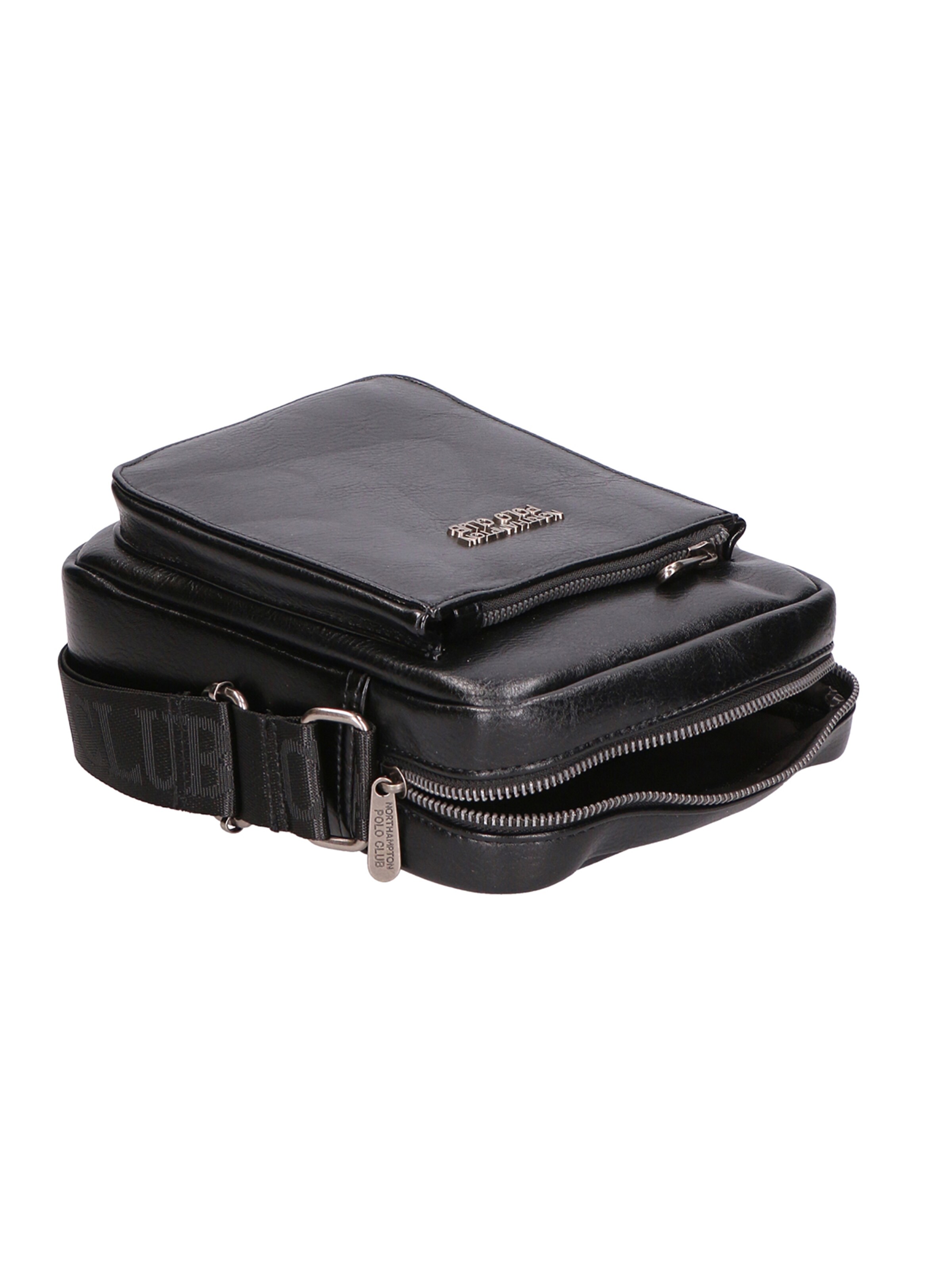 Northampton Polo Club Schoudertas in Zwart