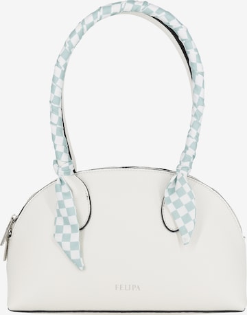 FELIPA Shoulder bag in White: front