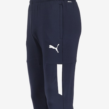 PUMA Slimfit Sporthose in Blau