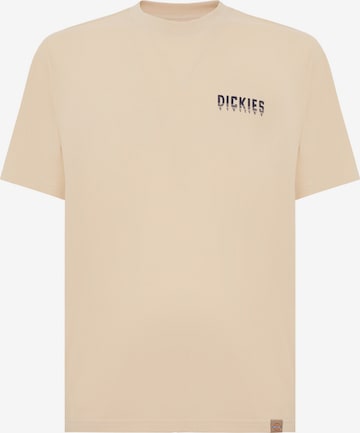 smėlio DICKIES Marškinėliai 'Pelham': priekis