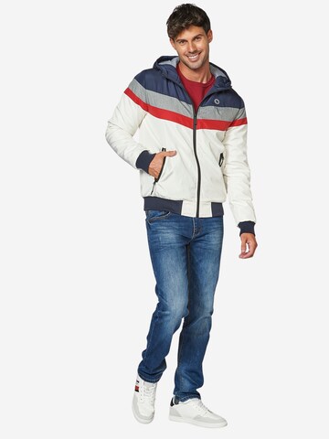 KOROSHI Between-season jacket in White