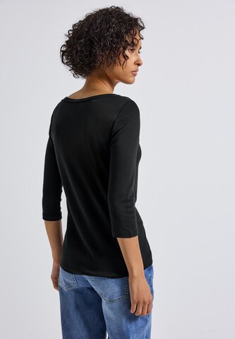 STREET ONE Shirt in Black