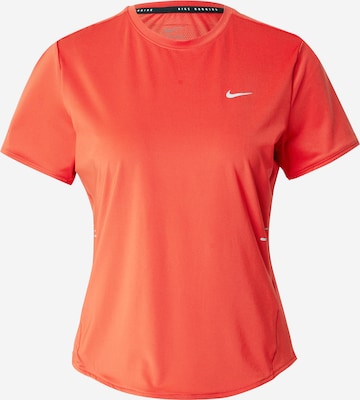 NIKE Функциональная футболка 'SWIFT' в Оранжевый: спереди