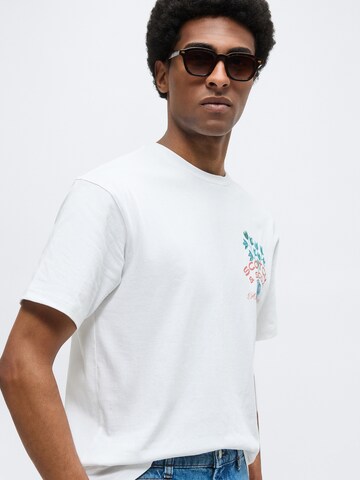 SCOTCH & SODA T-shirt i vit