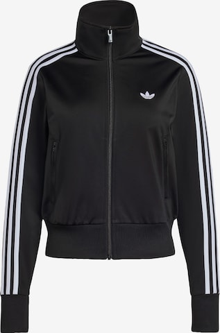 ADIDAS ORIGINALS Кофта на молнии 'Firebird Classic' в Черный: спереди