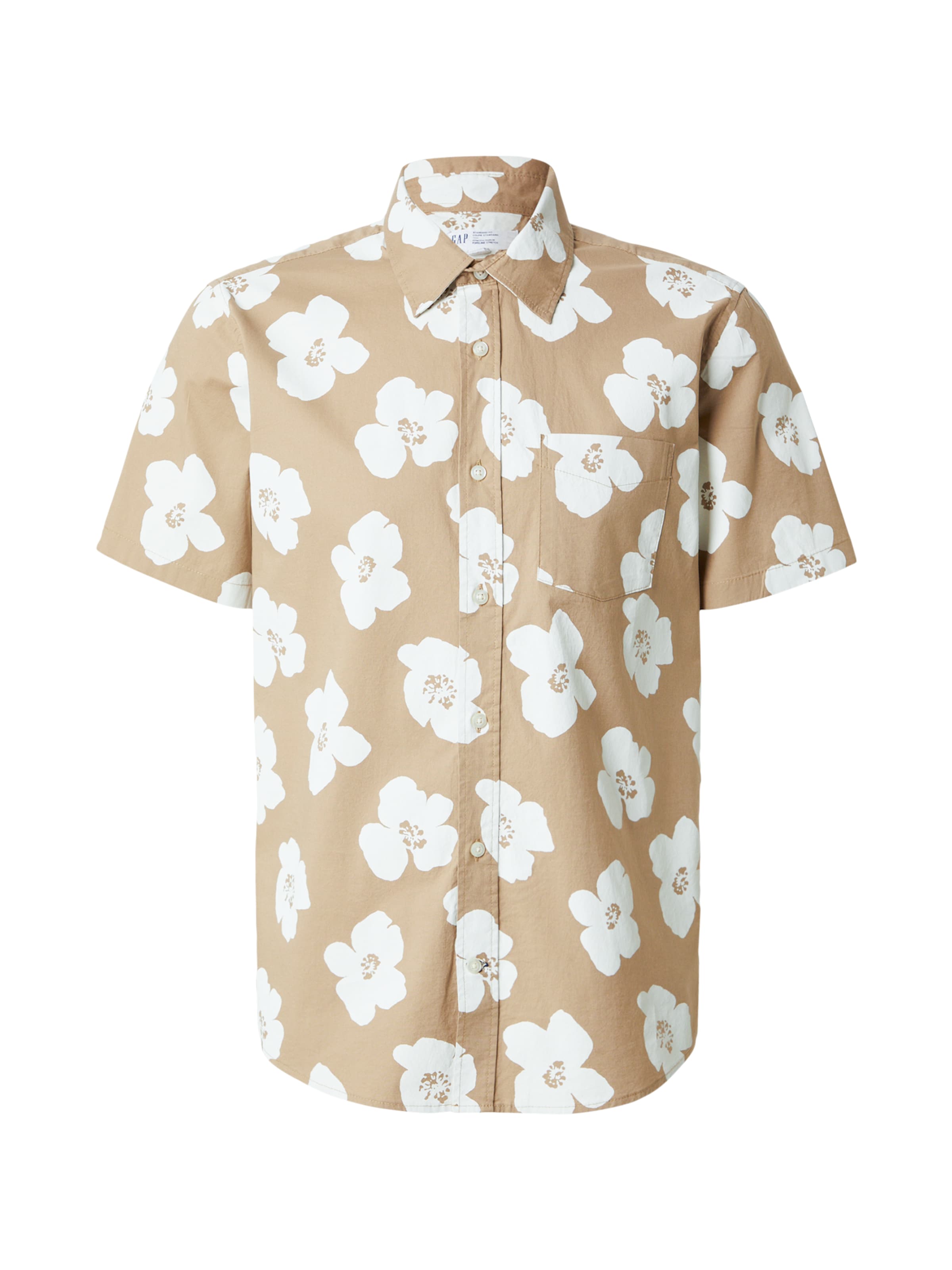 GAP Regular Fit Skjorte i brun: forside