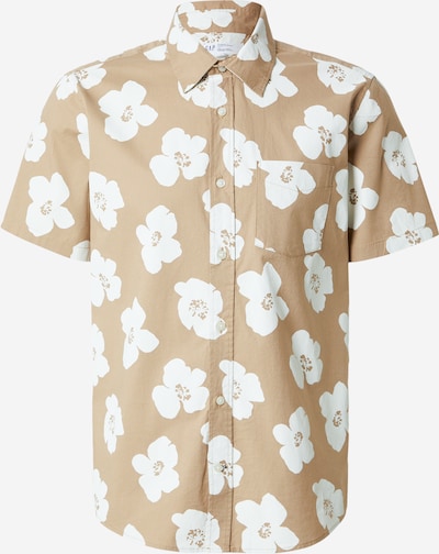 GAP Camisa em S em cappuccino / branco, Vista do artigo