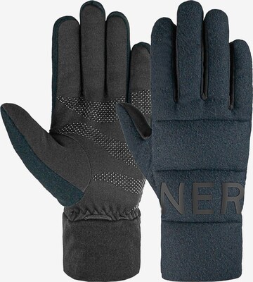BOGNER Full Finger Gloves 'Walker' in Blue: front