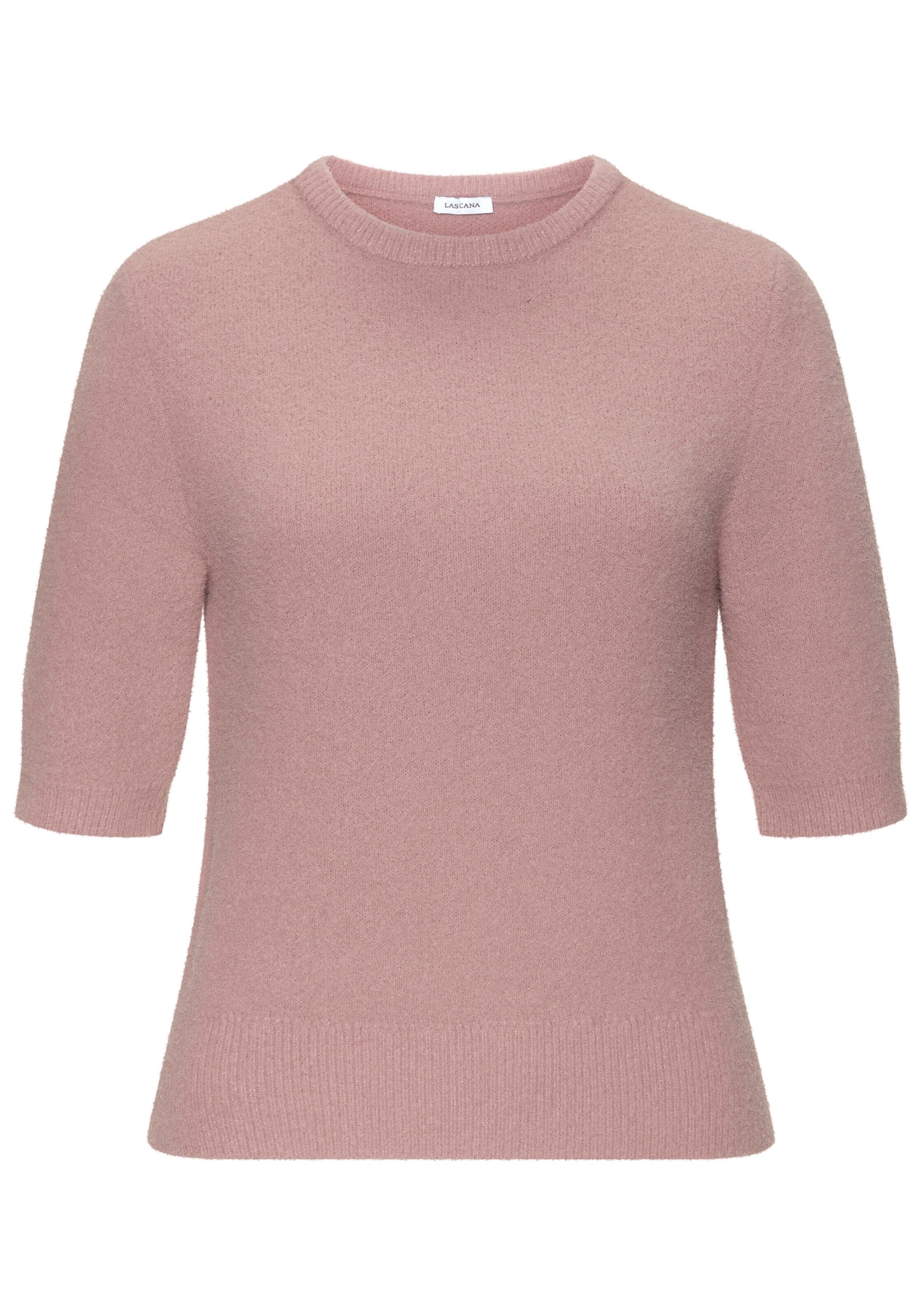 LASCANA Sweater in Pink: front