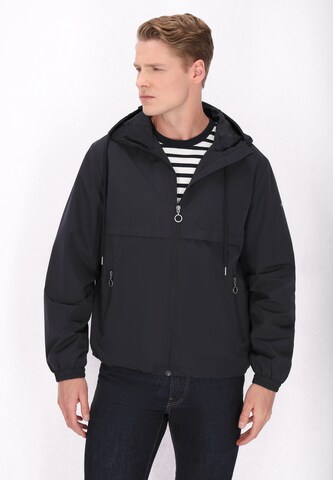 DreiMaster Maritim Between-season jacket in Blue: front
