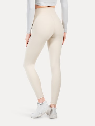 Skinny Leggings Smilodox en beige