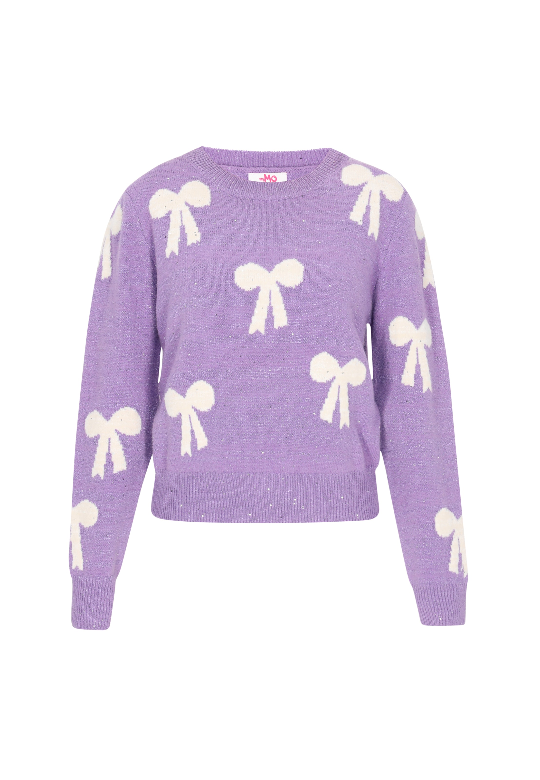 MYMO - Pullover em roxo: frente
