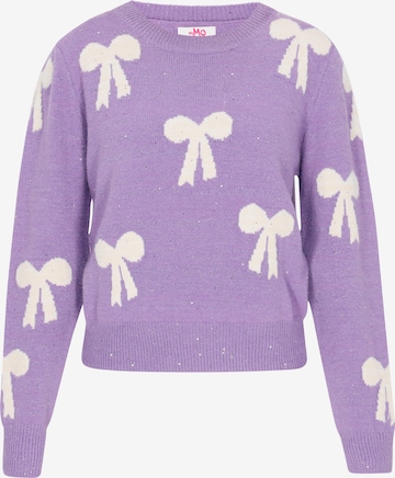 MYMO - Pullover em roxo: frente