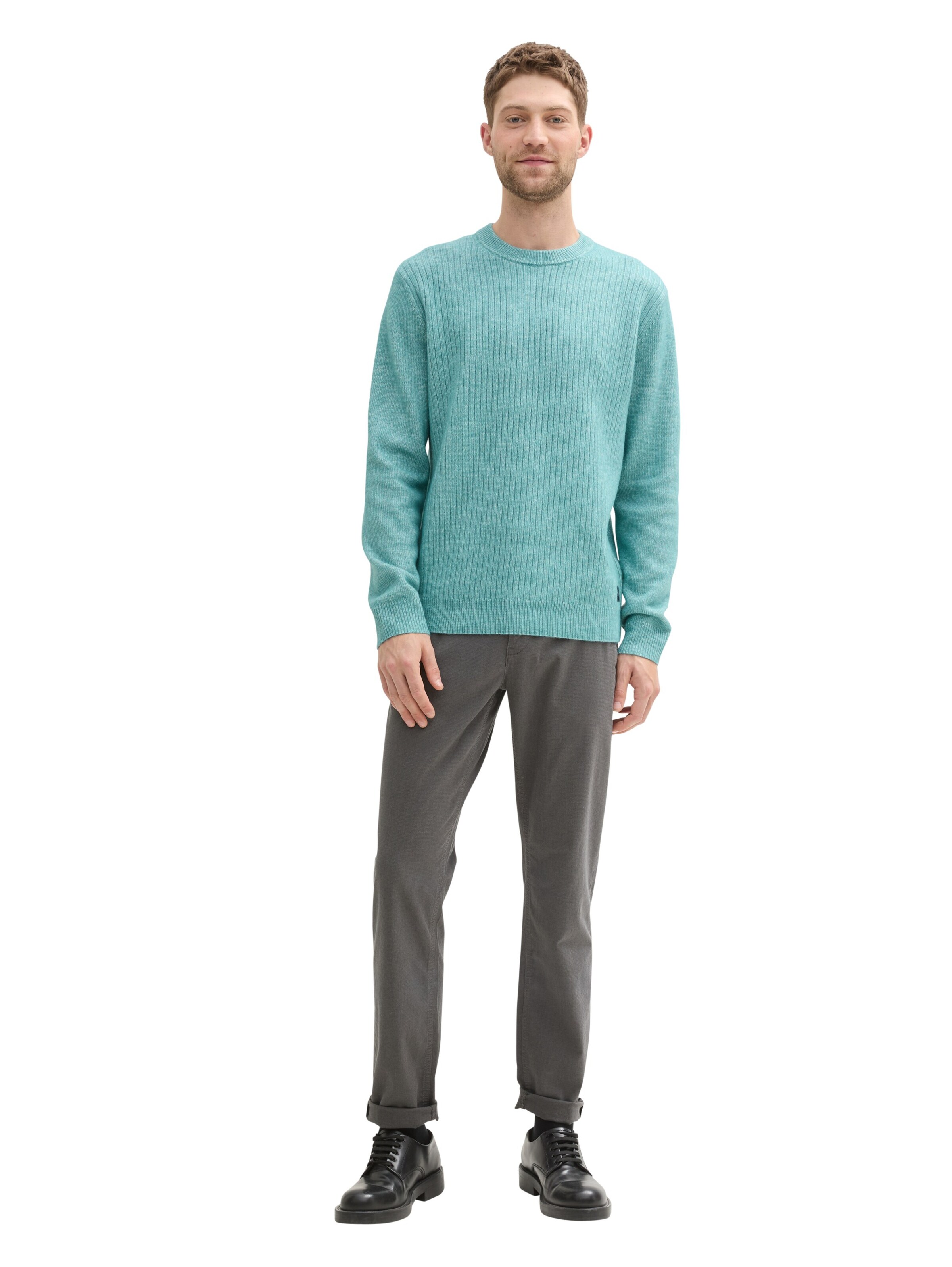 TOM TAILOR Pullover in Grün