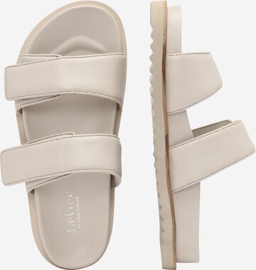 LeGer by Lena Gercke Pantolette 'Perle' i beige: sida