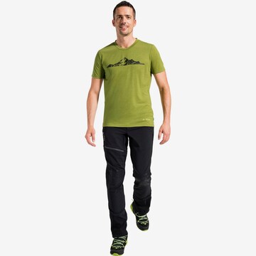 VAUDE Functioneel shirt 'Tekoa II' in Groen