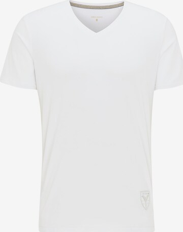 T-Shirt 'Cavallari' Carlo Colucci en blanc : devant