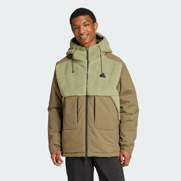 ADIDAS SPORTSWEAR Outdoor jacket 'City Escape' in Green: front