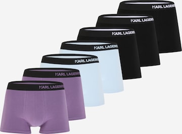 Karl Lagerfeld - Boxers em azul: frente