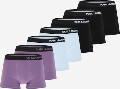 Karl Lagerfeld Boxer shorts in Pastel blue / Blackberry / Black / White, Item view