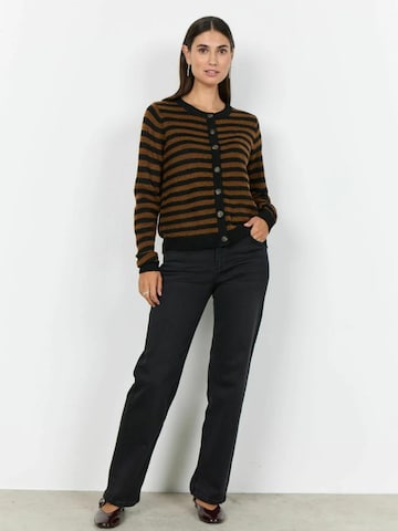 Soyaconcept Gebreid vest 'ORLEAN' in Zwart