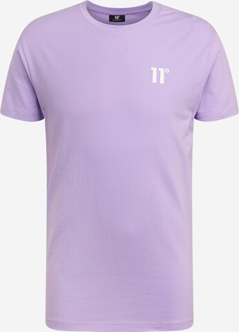 11 Degrees Shirt in Lila: voorkant