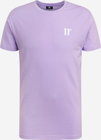 11 Degrees T-shirt i lila: framsida