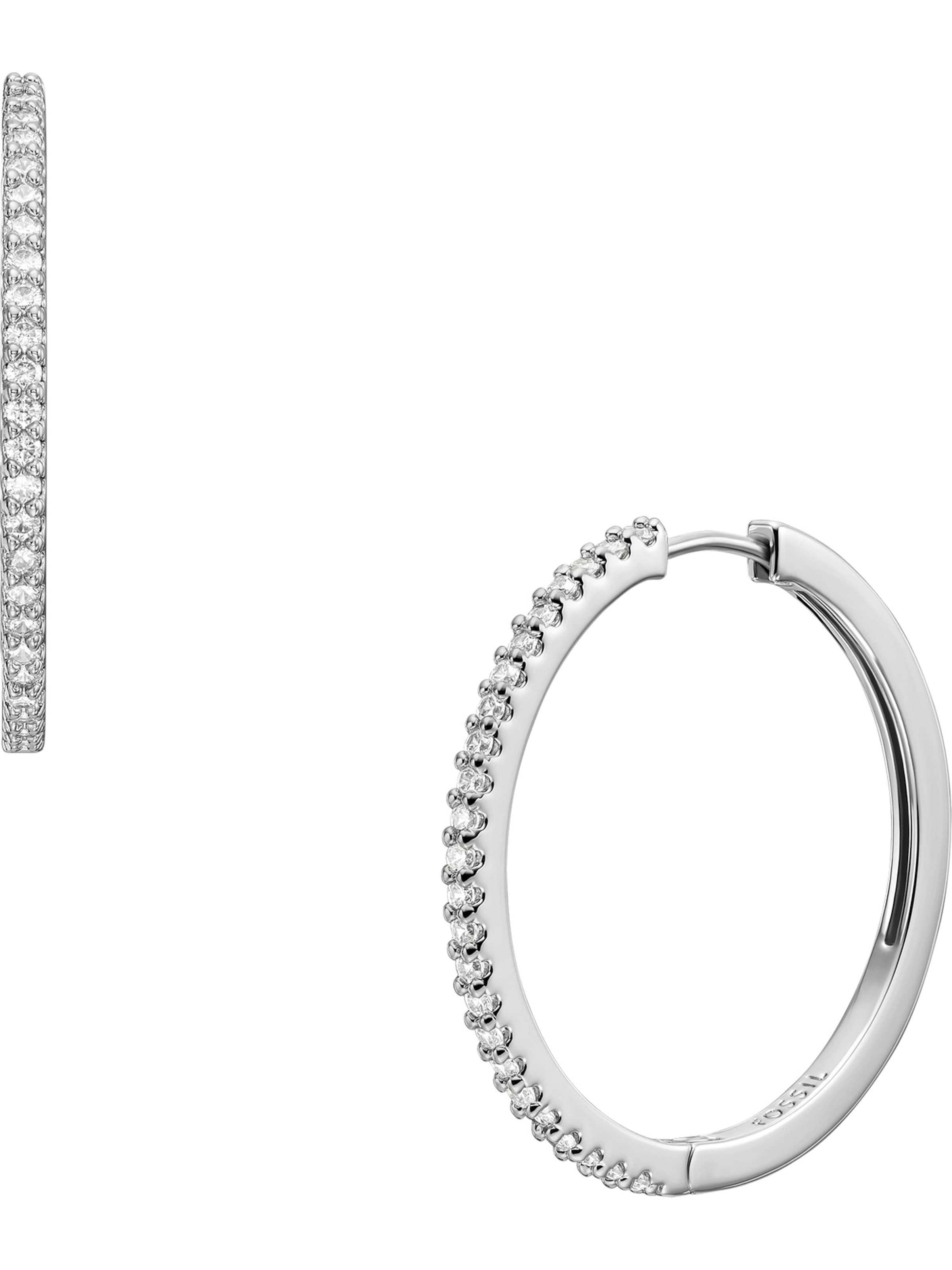 FOSSIL Ohrringe in Silber