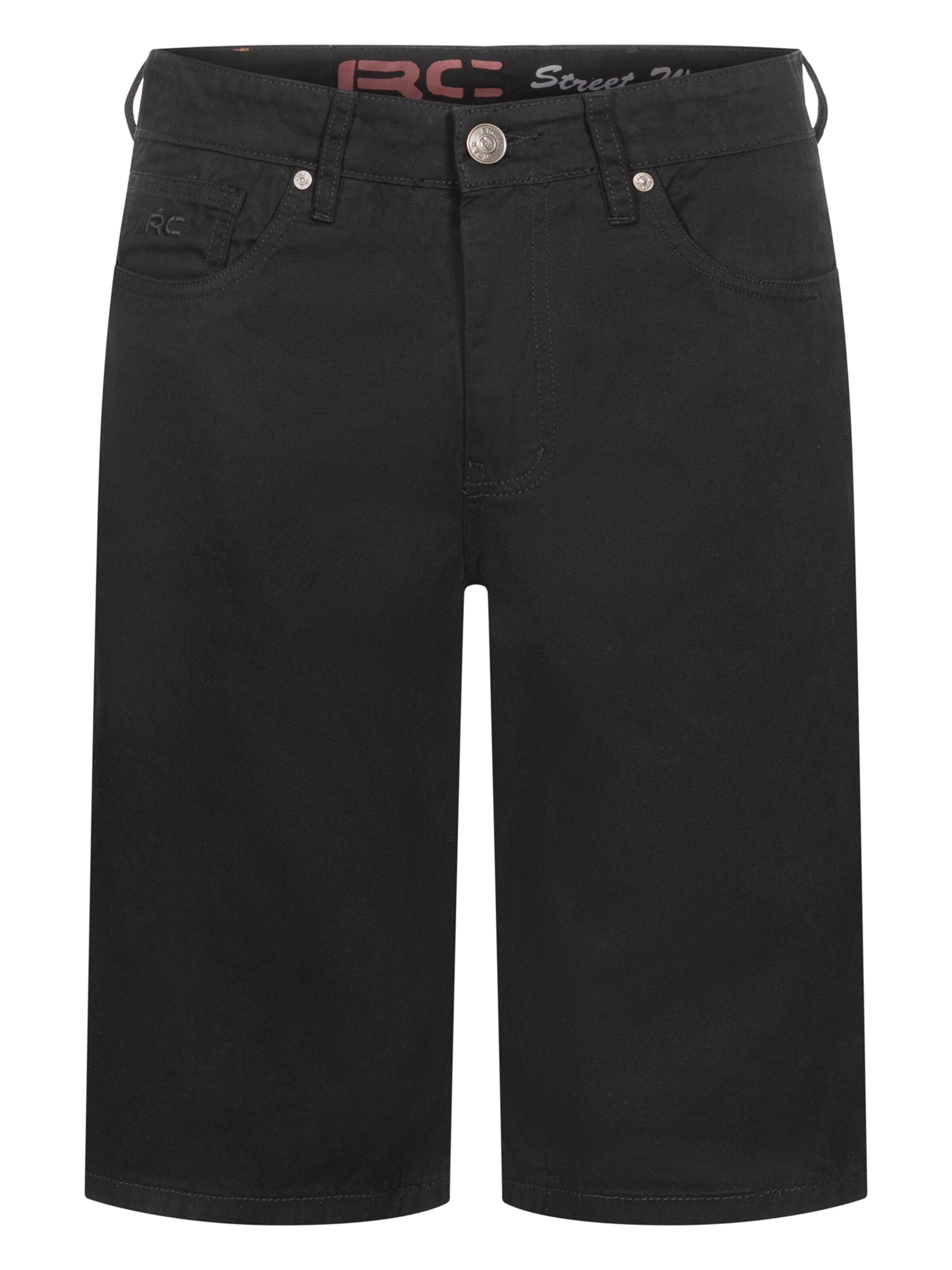 Rock Creek Chino trousers in Black: front
