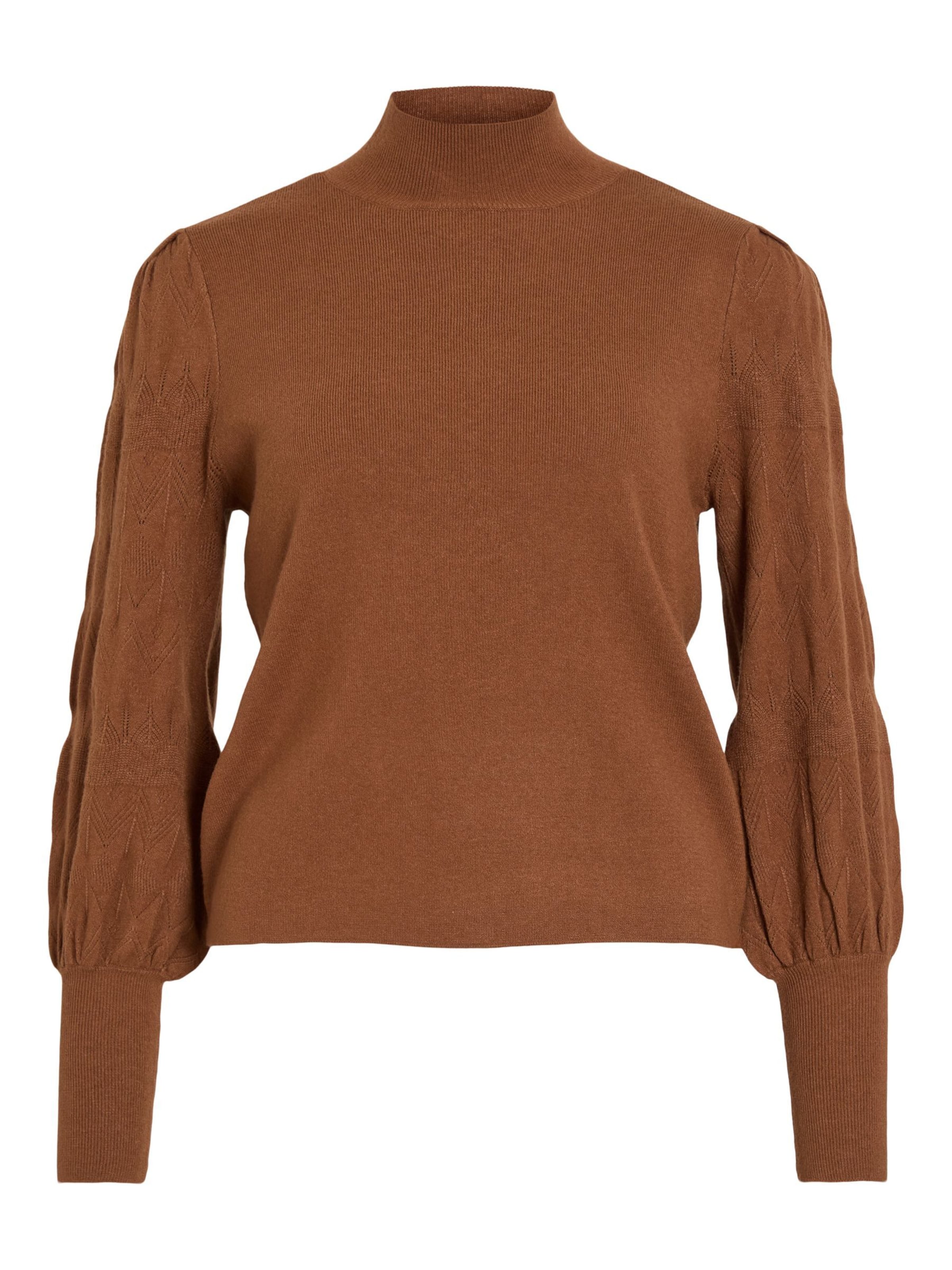 VILA Pullover 'VIKerry' i brun: forside