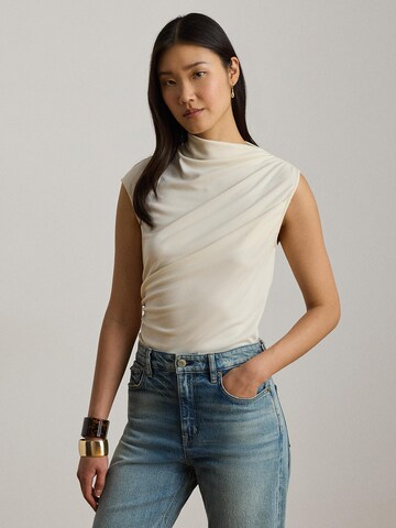 Lauren Ralph Lauren Shirt in Beige: Vorderseite