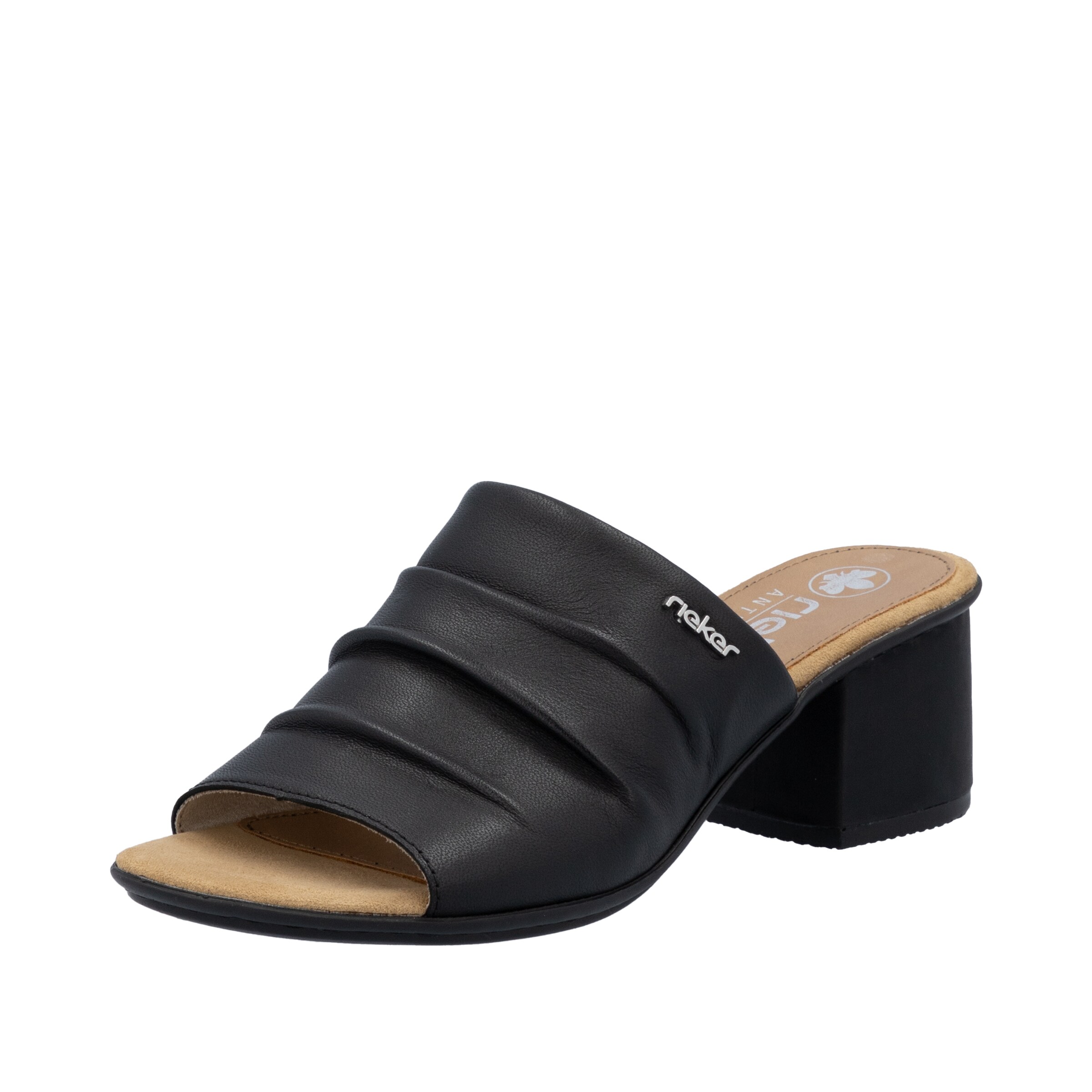 Sandales à lanières Rieker en noir