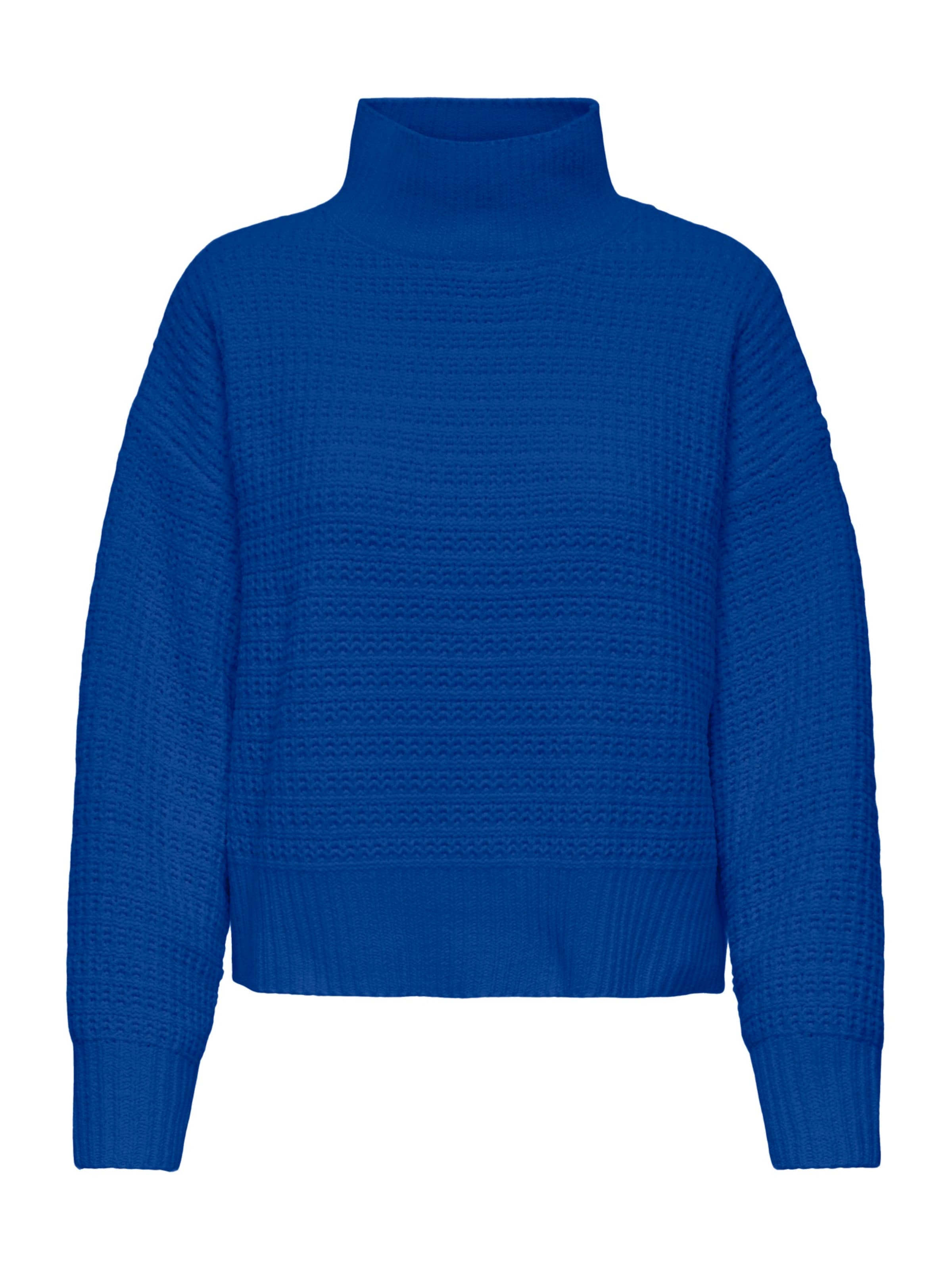 ONLY Pullover 'ONLGLOBE' in Blau: Vorderseite