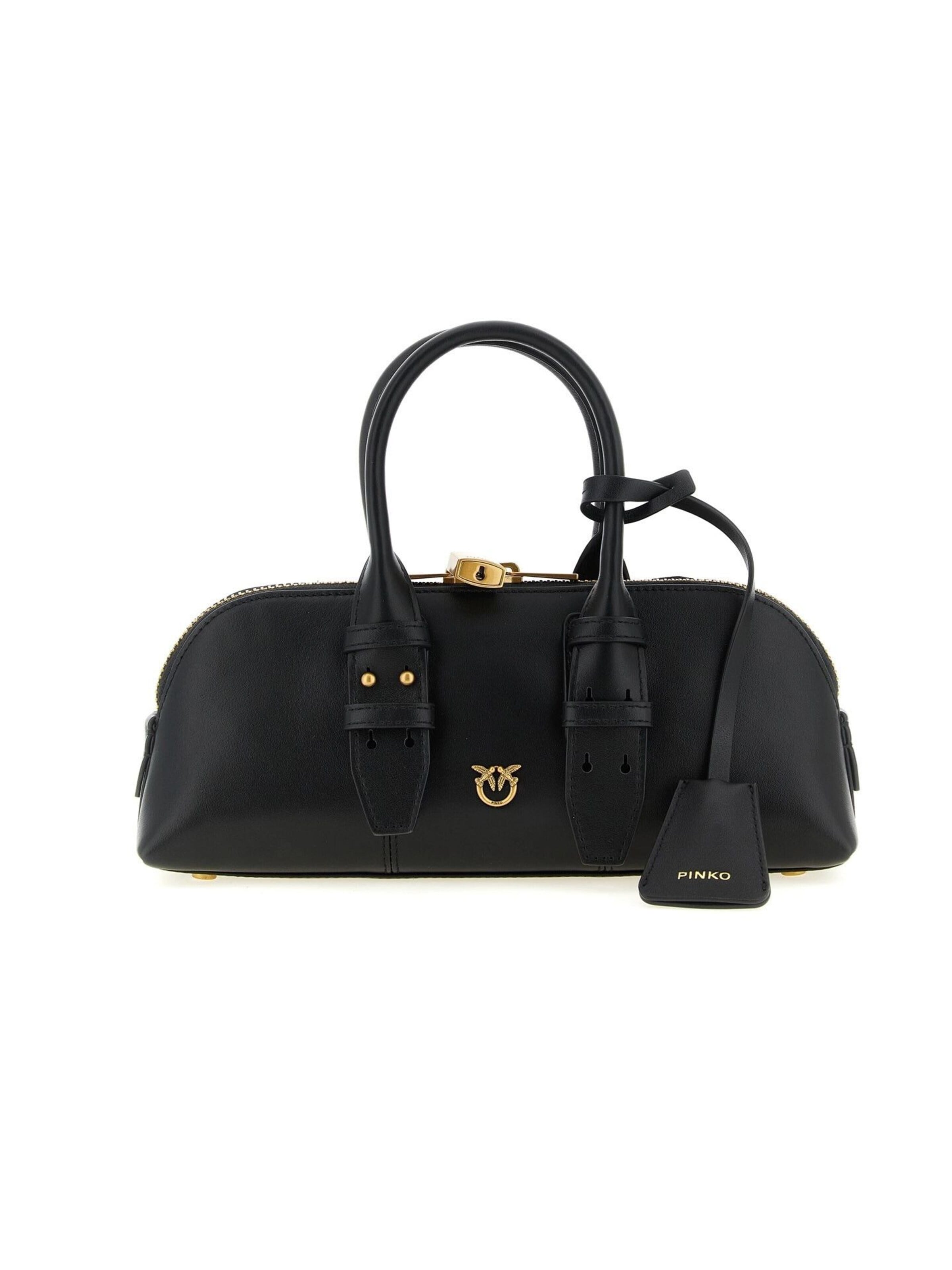 PINKO - Bolso de mano en negro: frente
