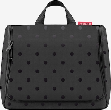 REISENTHEL Kulturtasche in Schwarz: Vorderseite