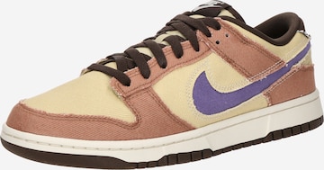 Nike Sportswear Sneakers 'Dunk' in Brown: front