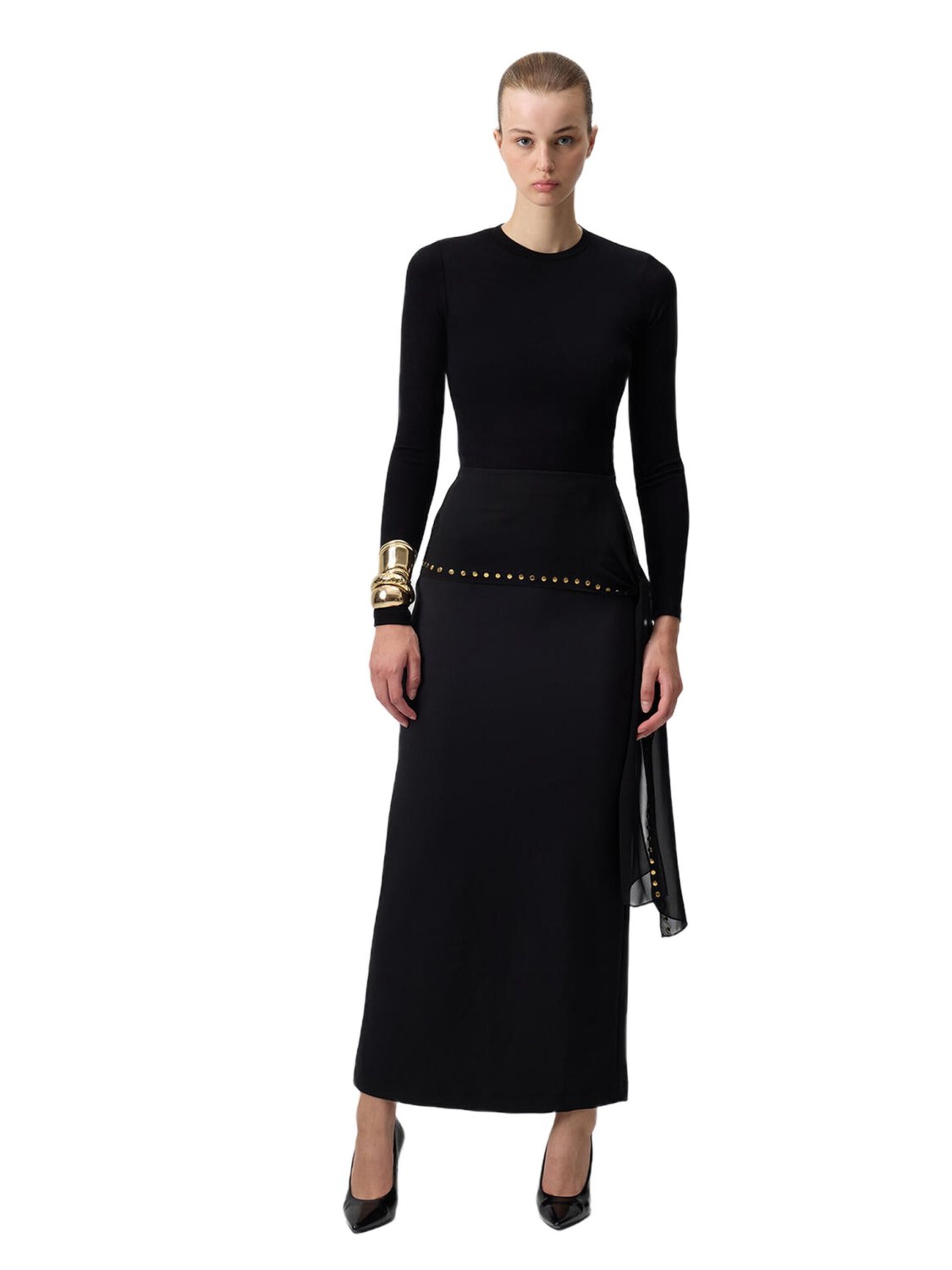 Touche Prive Skirt in Black
