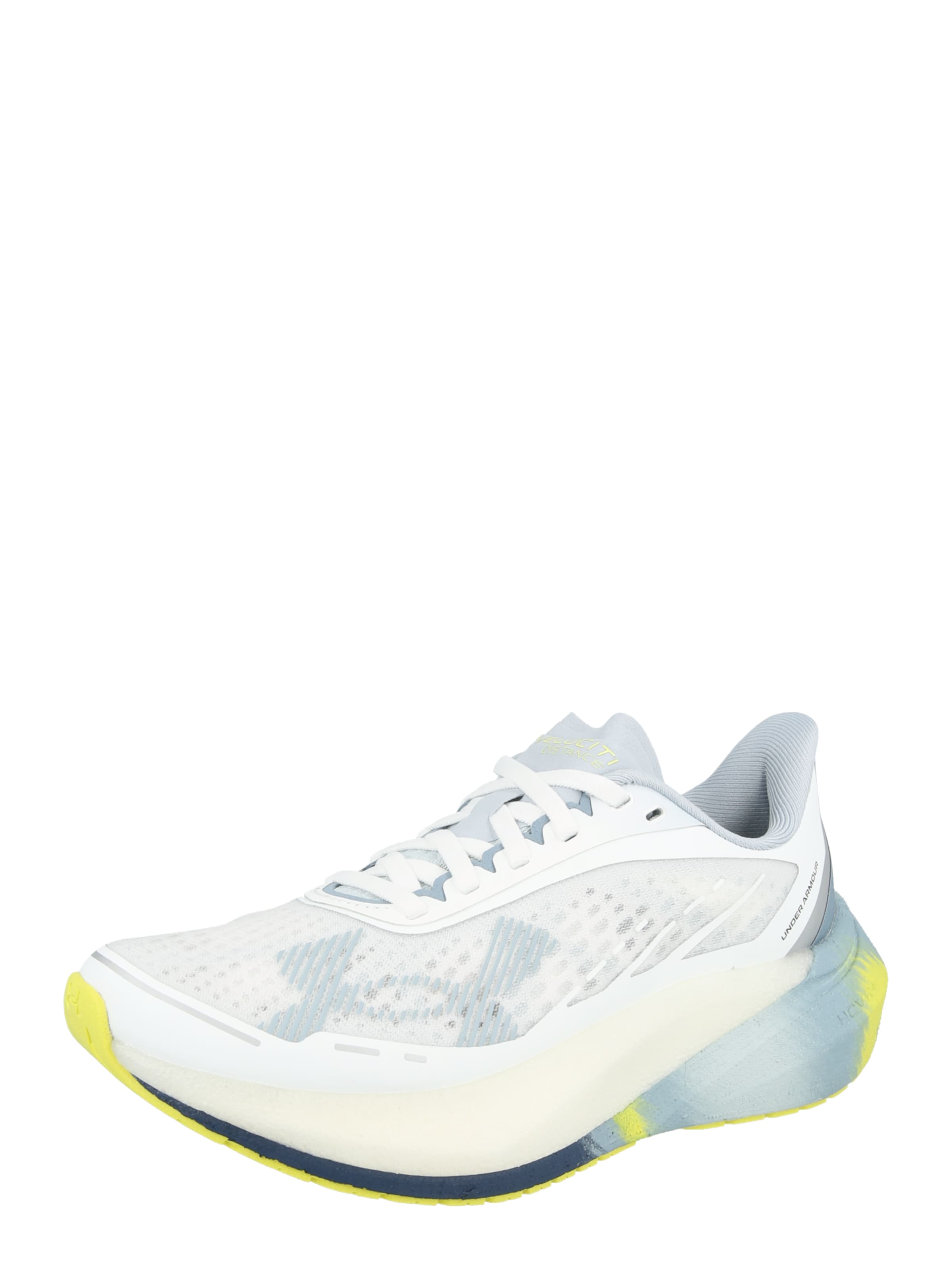 UNDER ARMOUR - Zapatillas de running 'Velociti Distance' en blanco: frente