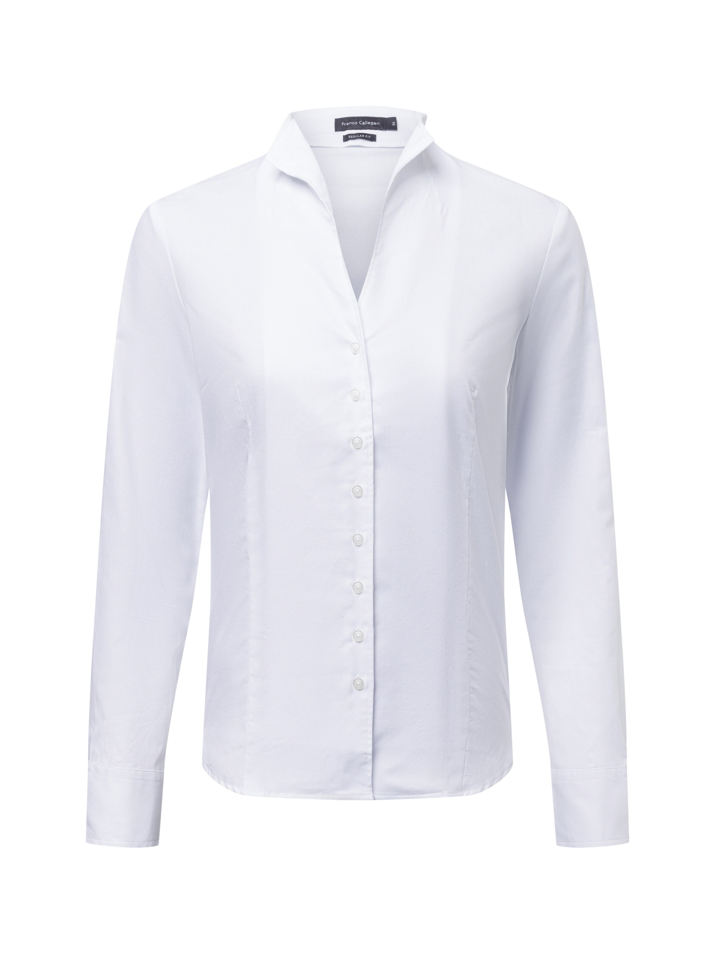 Franco Callegari Bluse ' ' in Weiß: Vorderseite