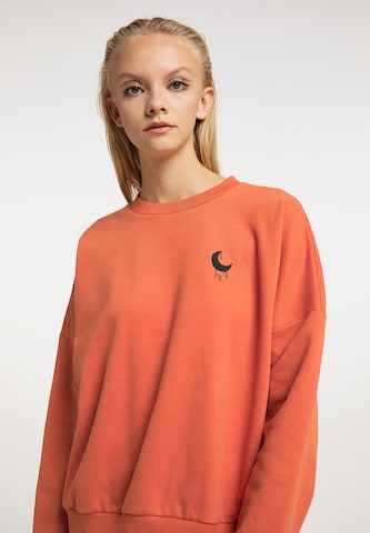 myMo ROCKS Sweatshirt i orange