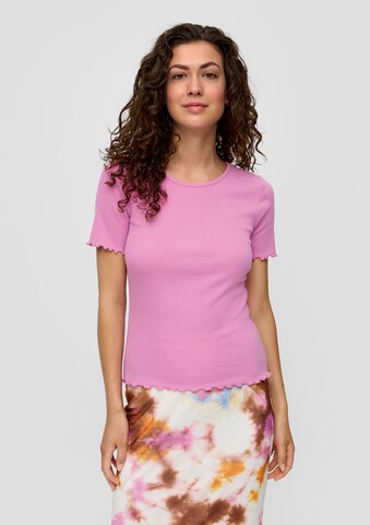 T-shirt s.Oliver en rose : devant