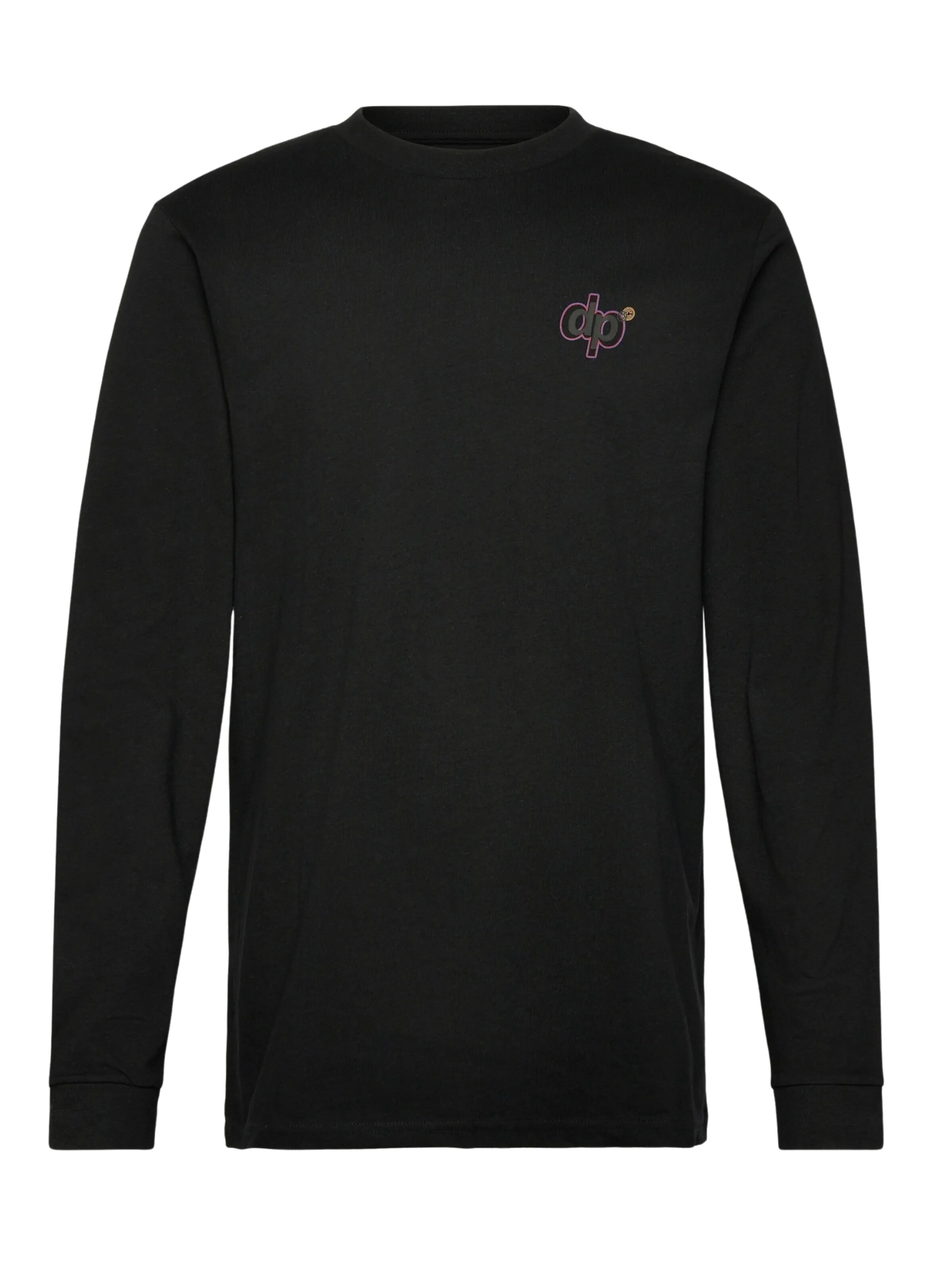 Denim Project Comfort Fit T-shirt ' DPVANCE ' in Schwarz: Vorderseite