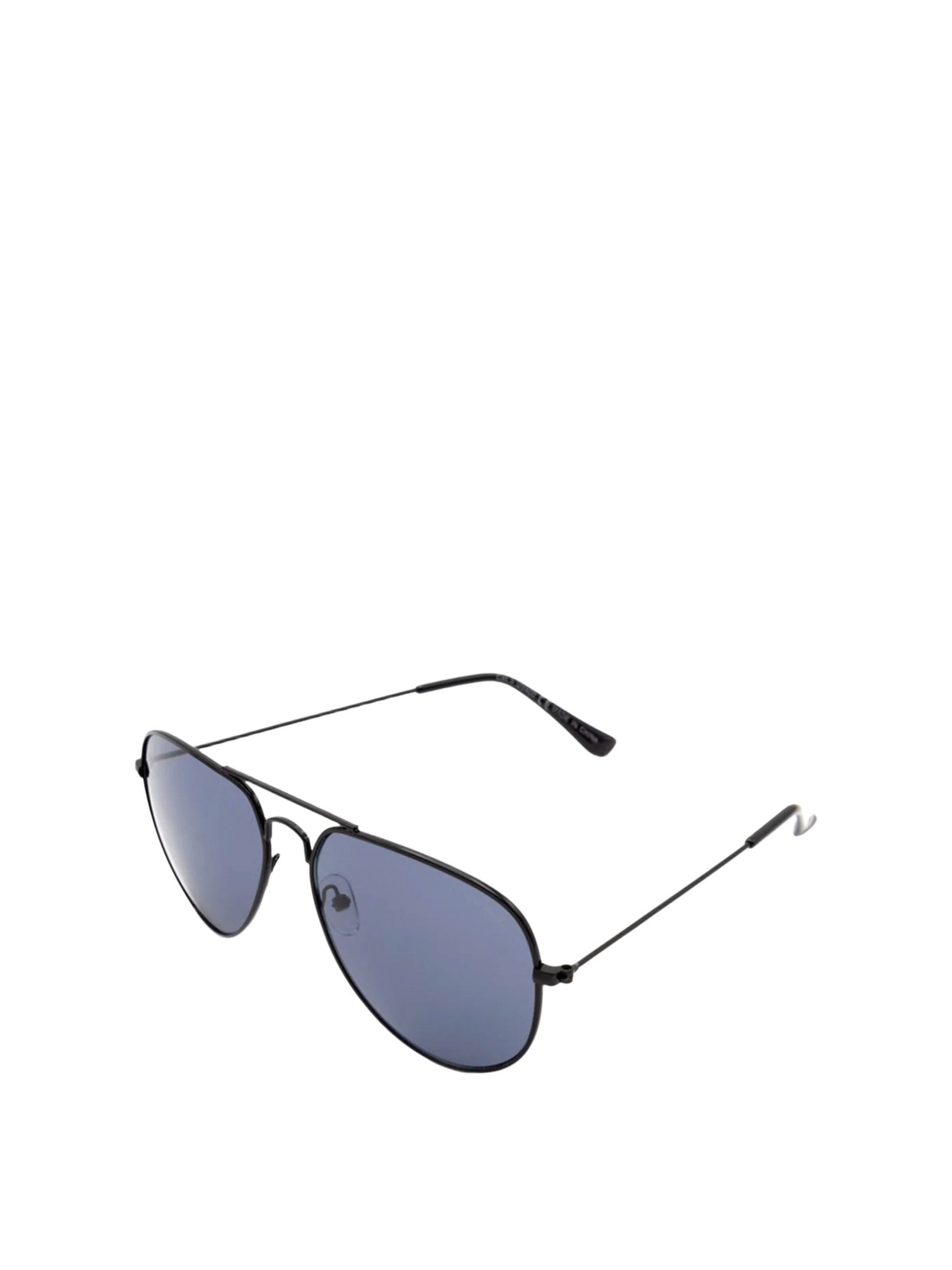 Occhiali da sole 'Occhiali da Sole Navigare Aviator Calibro 58 - Protezione UV Cat.3' di Navigare in nero: frontale