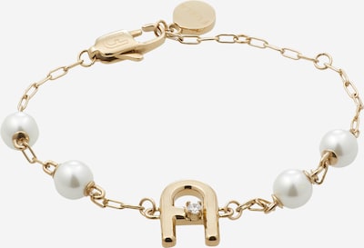 FURLA Bracelet in Gold / White, Item view